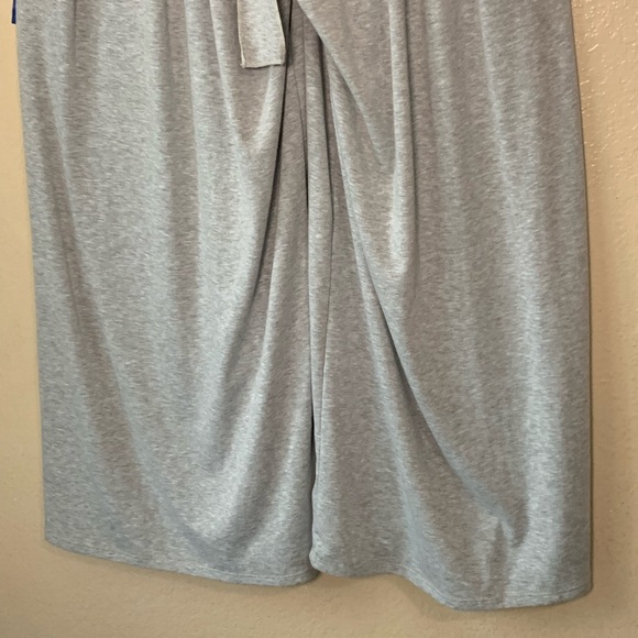 BUCKETLIST Gray Wide Leg Suspender Loungewear Jumpsuit Size L - Picture 7 of 11